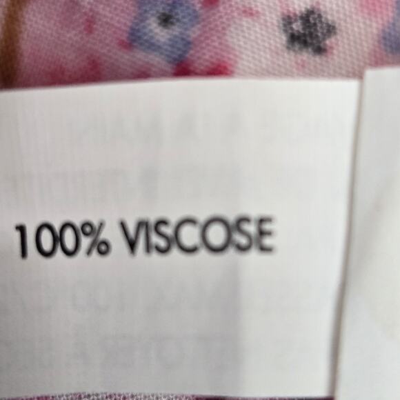 Poupette St Barth Long Maxi Wrap Dress Pink Floral Sleeveless Resort Wear Medium - Picture 8 of 9